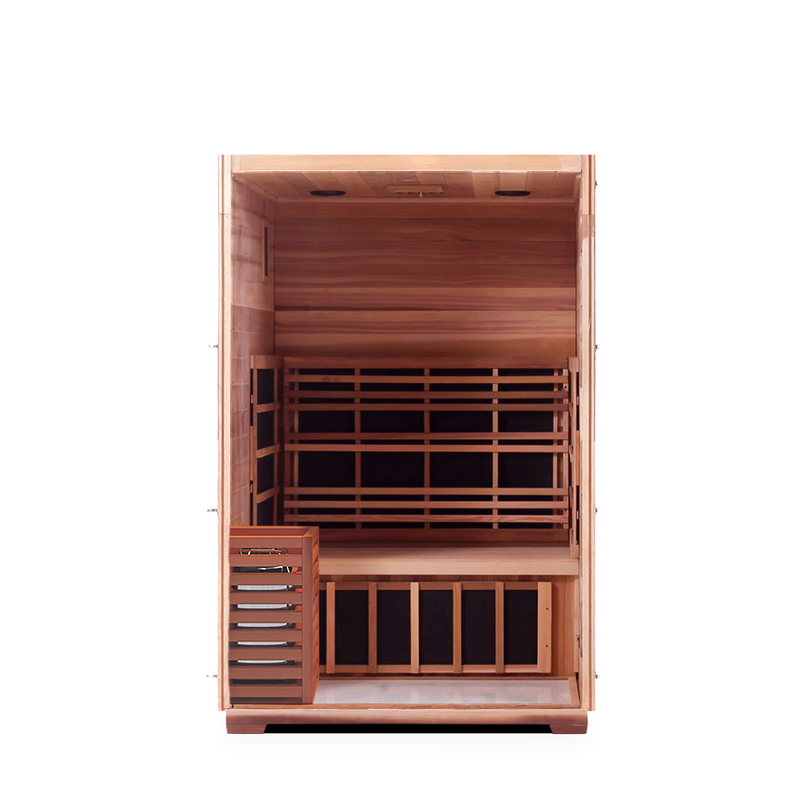 Enlighten SAPPHIRE - 2 Indoor Infrared/Traditional Sauna (H-36376)