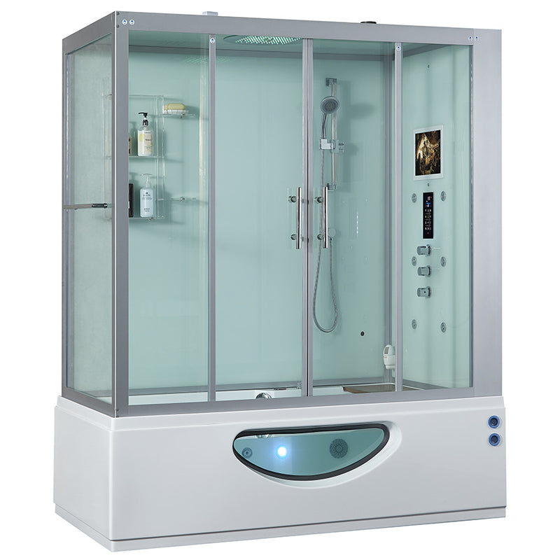 Maya Bath Catania Platinum Steam Shower 71" x 38" x 88"