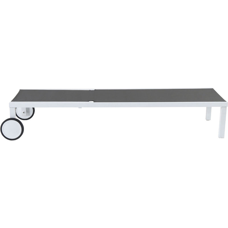 Hanover Aluminum Sling Armless Chaise Lounge WINDCHS-W-GRY