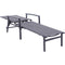 Hanover Aluminum Sling Chaise Lounge NAPLESCHS-GRY