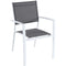 Hanover Aluminum Sling Chairs, Aluminum Extension Table DELDN7PC-WW