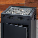 Hanover Firestyle Steel Fire Pit with Lava Rocks FIRESTYLE1PCFP