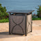 Hanover Palm Bay Steel Sling Gas Fire Pit with Lava Rocks PALMBAY1PCFP