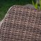 Hanover Chairs w/ Pillow, Side Table, Glass Top Fire Pit - ACCENT4PCGFP-NVY