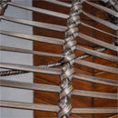 Hanover Isla Steel/Wicker Rattan Hanging Egg Chair ISLAEGG-BRN