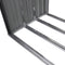 Hanover Galvanized Steel Wood Storage HANWDSHDLG-GRY