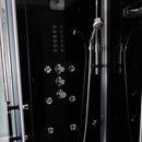 Athena Steam Shower Black 59" x 36" x 87" WS-112