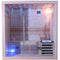 SunRay Westlake 3-Person Luxury Traditional Steam Sauna 300LX